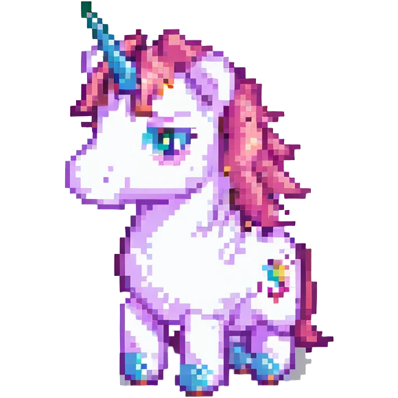 единорог, no background emoji