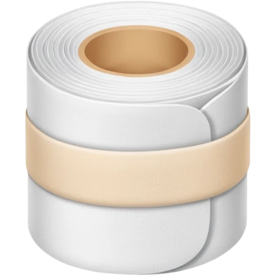 Bandage roll emoji