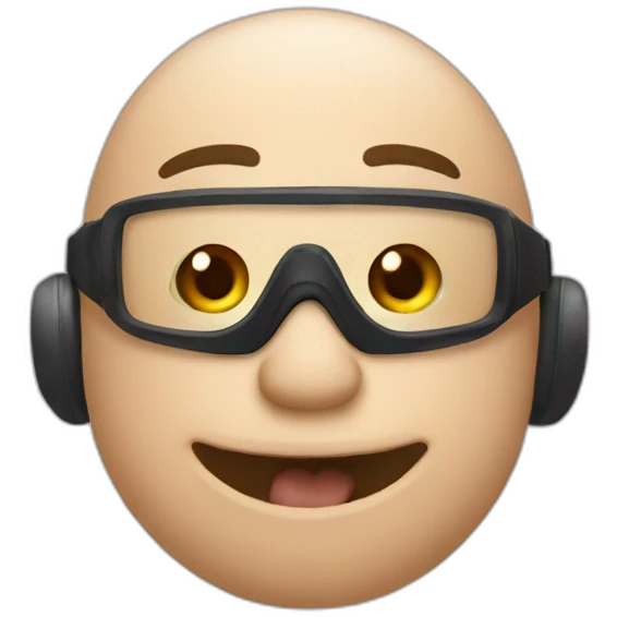 Cerdo fumando patinador emoji