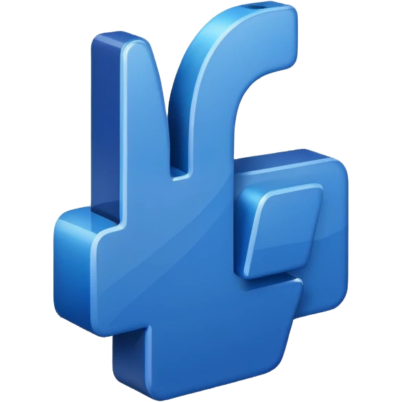 Blue verify logo same as facebook one emoji
