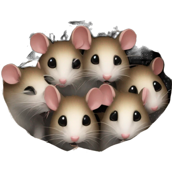 rat nest emoji