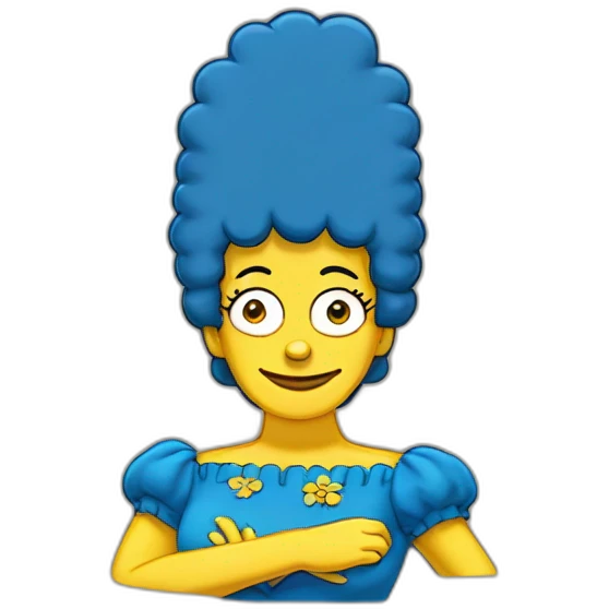 Marge simpson emoji