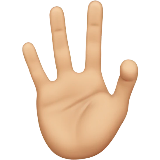 Fingers emoji