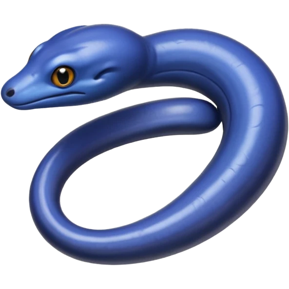 a caecilian emoji