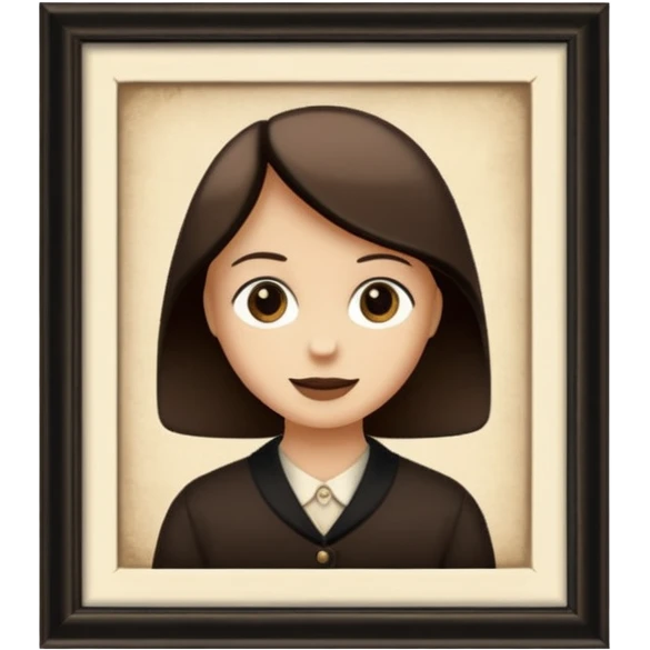 photograph in a picture frame emoji