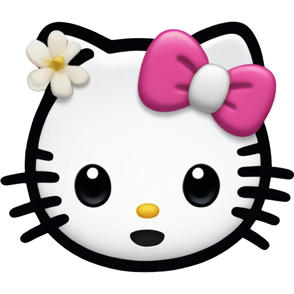 Hello kitty emoji