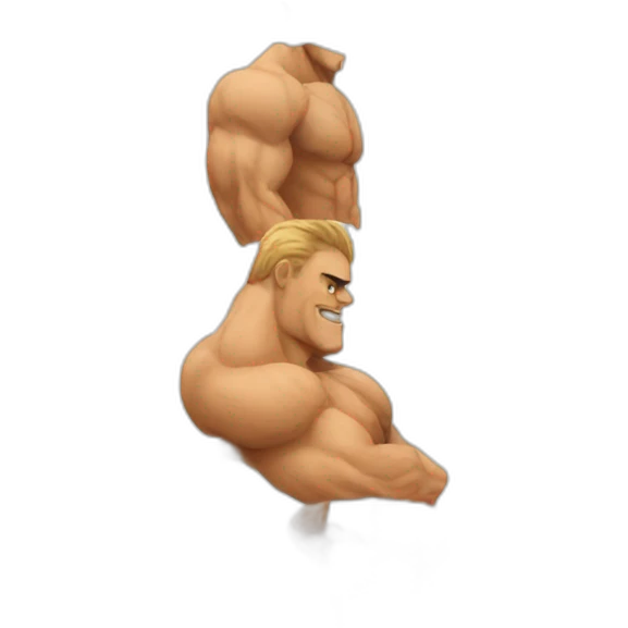 bodybuilder emoji