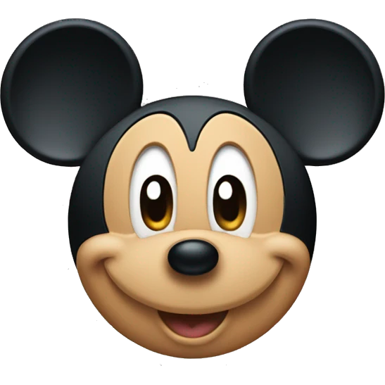 Mickey mouse  emoji