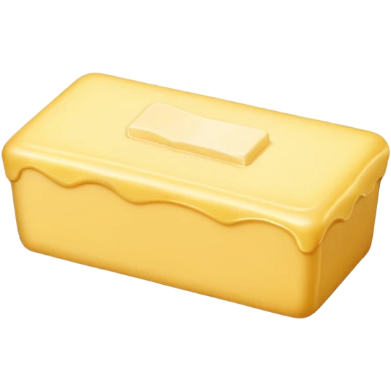 Create an image which says butter  emoji