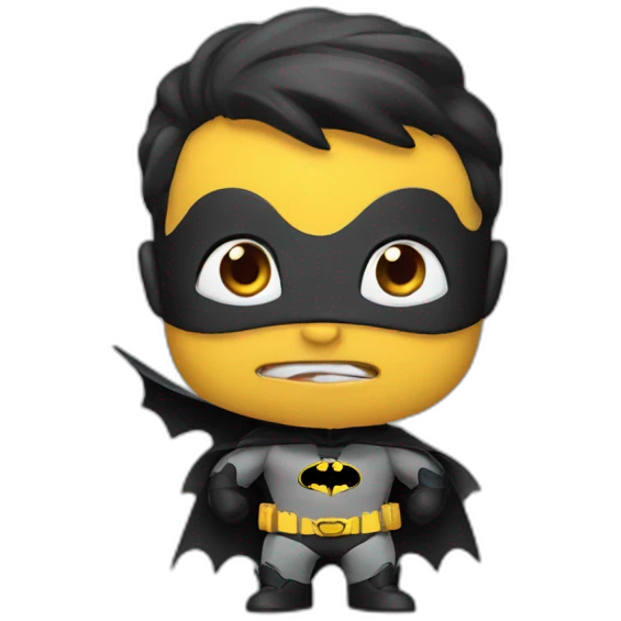batman surprised  emoji