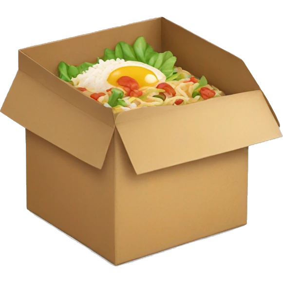 asia food in a box emoji