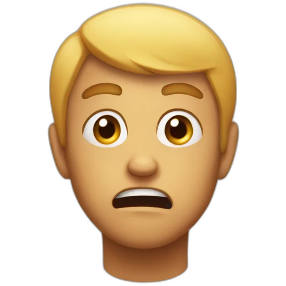 scared emoji