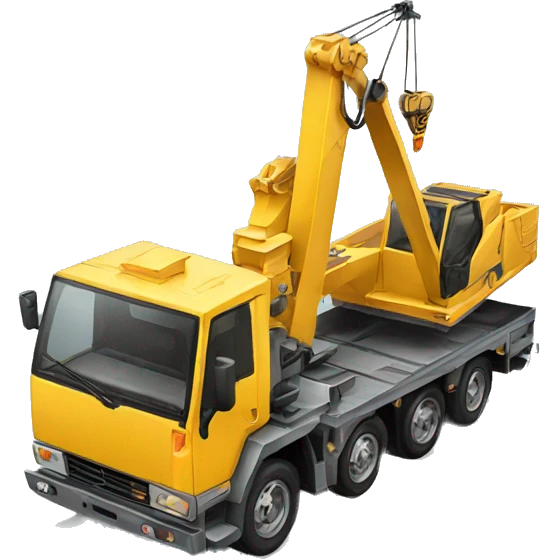 crane car emoji