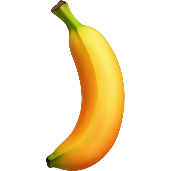 orange banana emoji