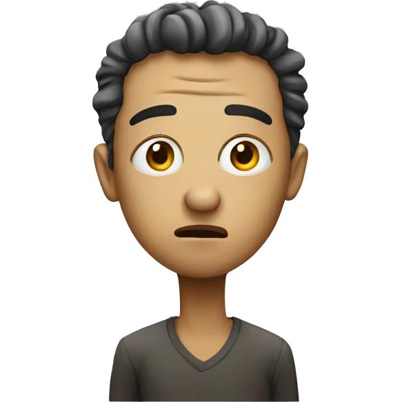 Confused ai emoji