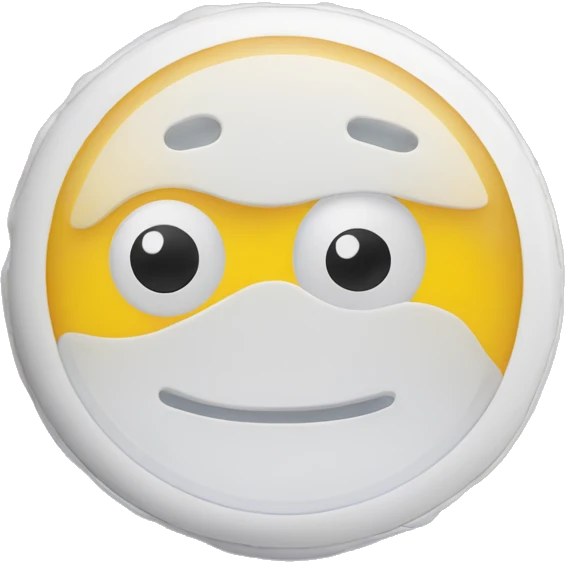 dual compartment prescription contact lens case emoji