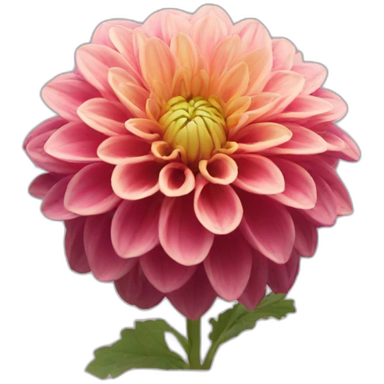 dahlia flower emoji