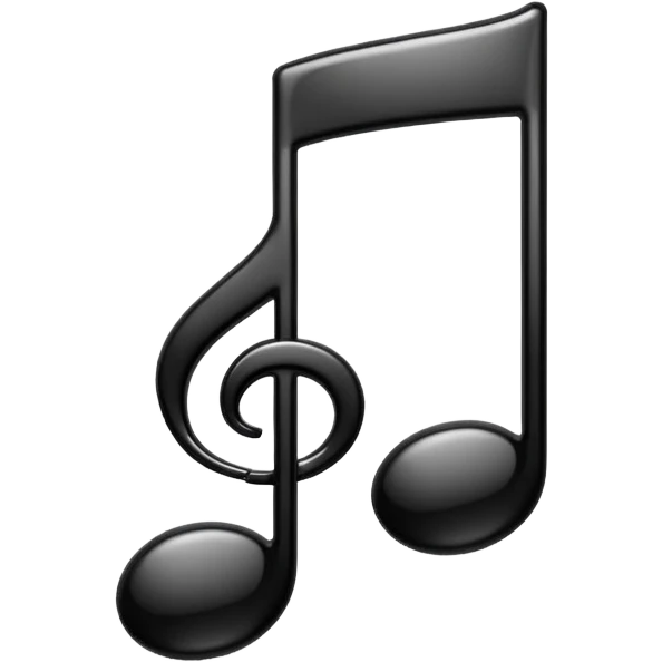 musical note emoji