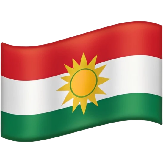 Kurdistan flag emoji