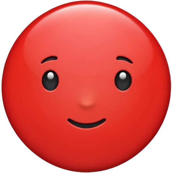 🔴 emoji