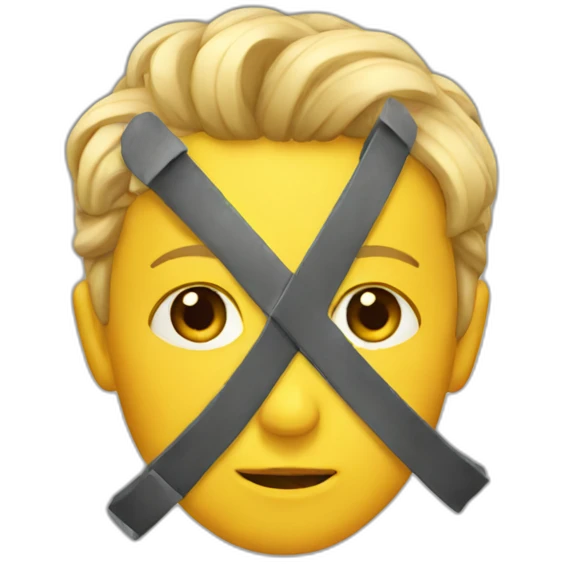 X emoji