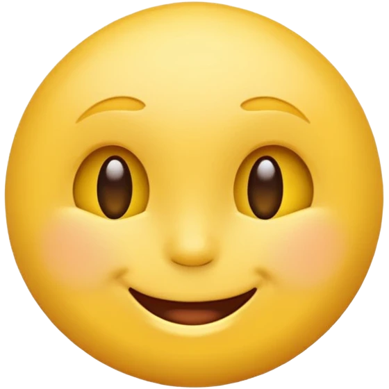 Emoji, yellow round winking face emoji