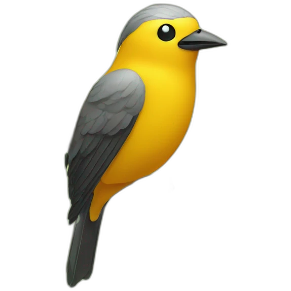 Bird on the tree emoji