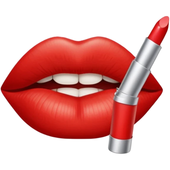 lips with lit blunt between them emoji