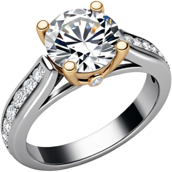 white jewelry ring emoji