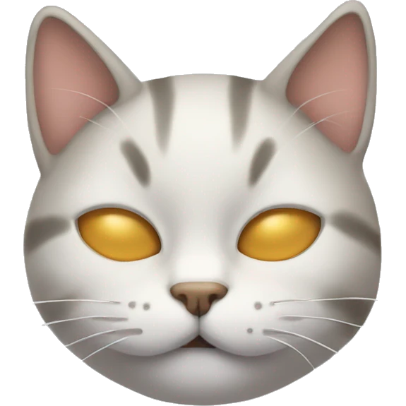 sleeping iphone cat face emoji