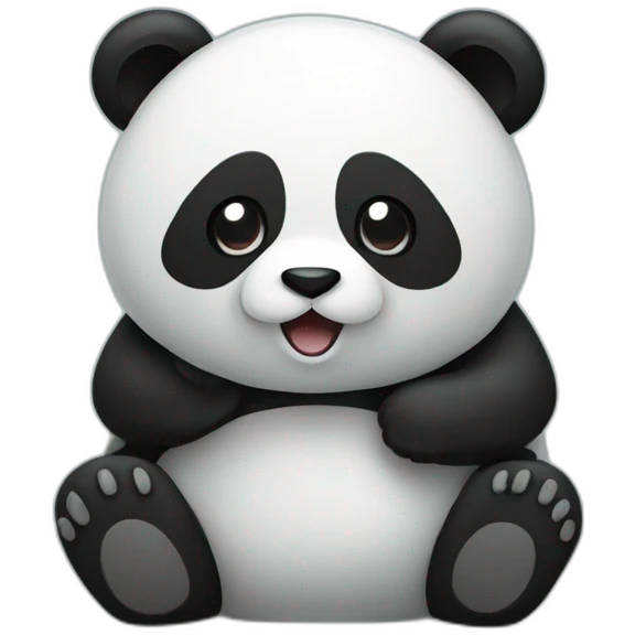 Panda Die emoji
