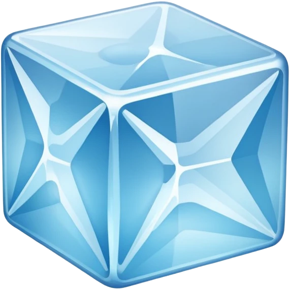 Ice cube emoji