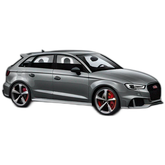 Side Audi rs3 emoji