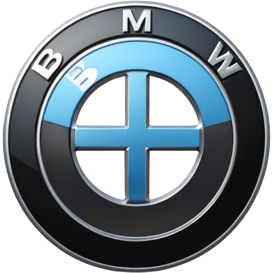 Bmw symbol real without double layer  emoji