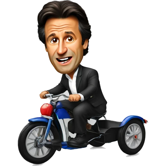 imran khan on a tricycle emoji