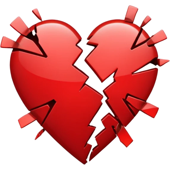 heart broken emoji