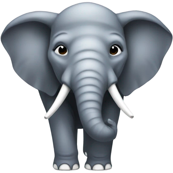 Create a emoji of a elephant from postgreSQL with suit emoji