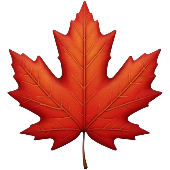 Maple leaf emoji