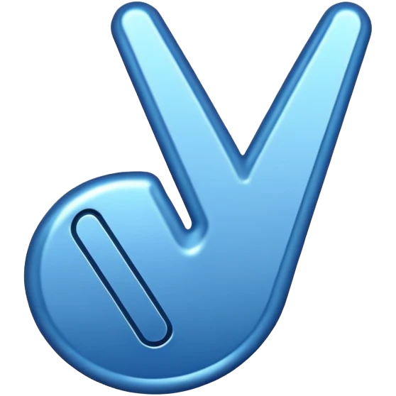 Verification blue tick  emoji