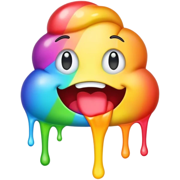 rainbow puke emoji emoji