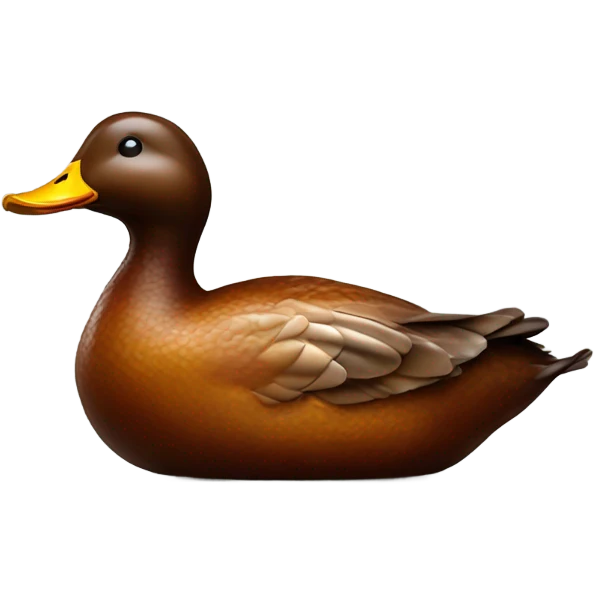 Smoking duck emoji