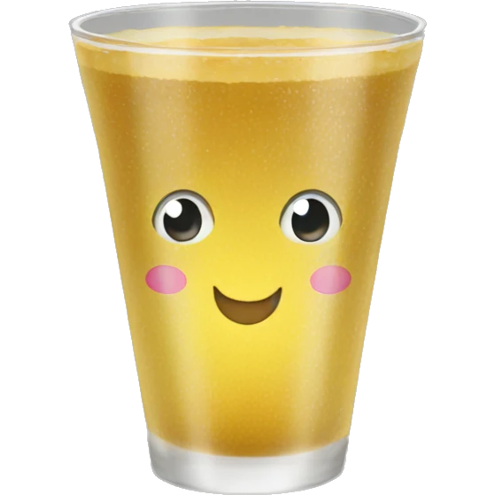 Vasos con fresasitas emoji