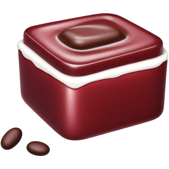 Sweet Red bean paste emoji