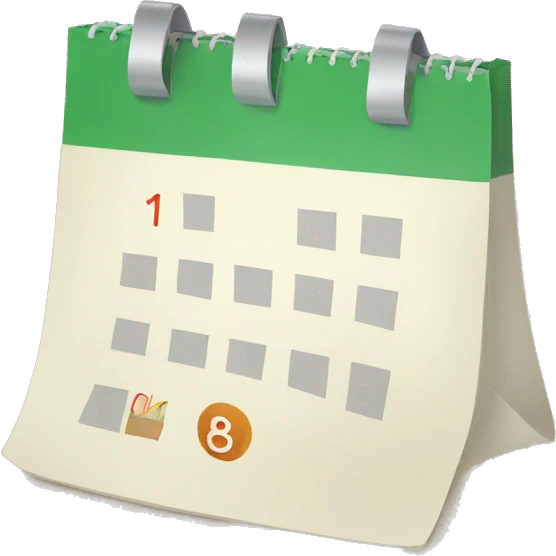 calendar emoji