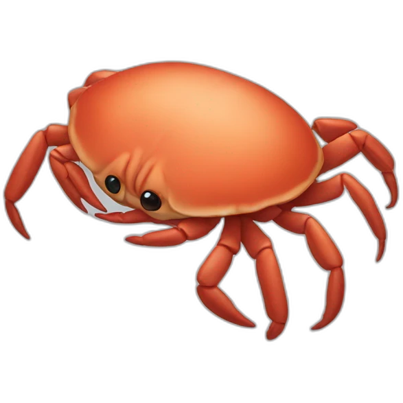 depressed-crab emoji