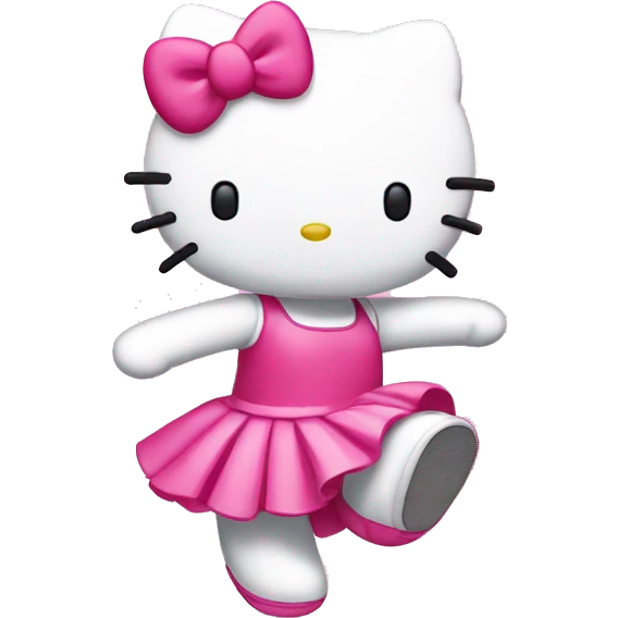 Hello kitty danse emoji