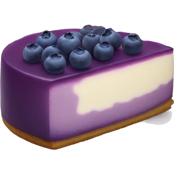 Blueberry Cheesecake  emoji