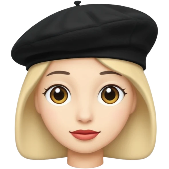 The beret emoji