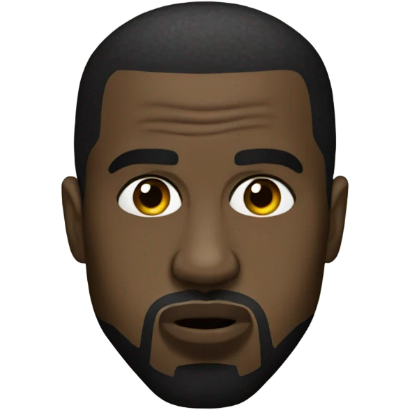 Kanye west with a blunt emoji