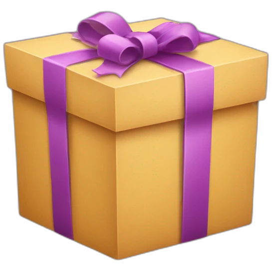 attractive gift box emoji